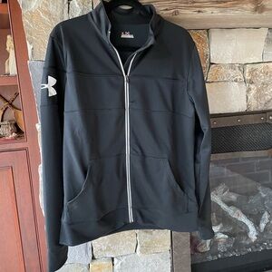 Under Armour Black Full-Zip Jacket